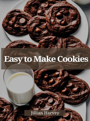 cover image of EASY TO MAKE COOKIES